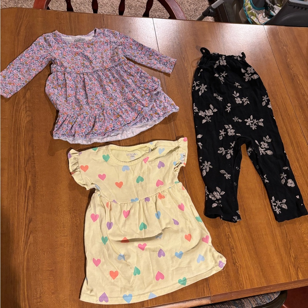 Girls Dress & Romper Bundle